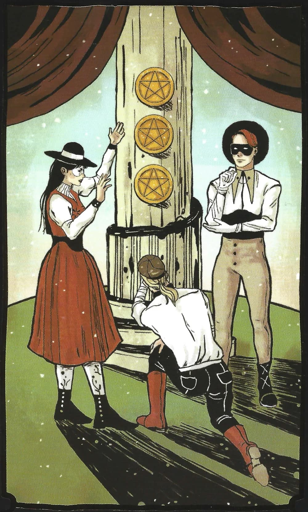 Three of Pentacles